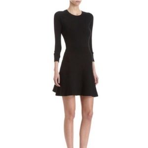 Theory Gray Taolina Ls Noble Dress